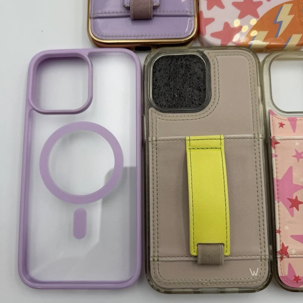 (7) WALLI  / CASELY Mixed Cases Lot for Apple IPhone 14 Pro Max